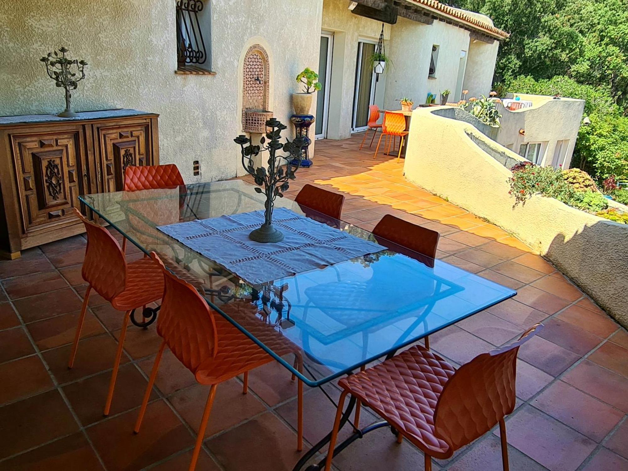 Villa M, Chambres D'Hotes, Vue Mer, Sauna, Piscine A Six-Fours Six-Fours-les-Plages Exterior foto